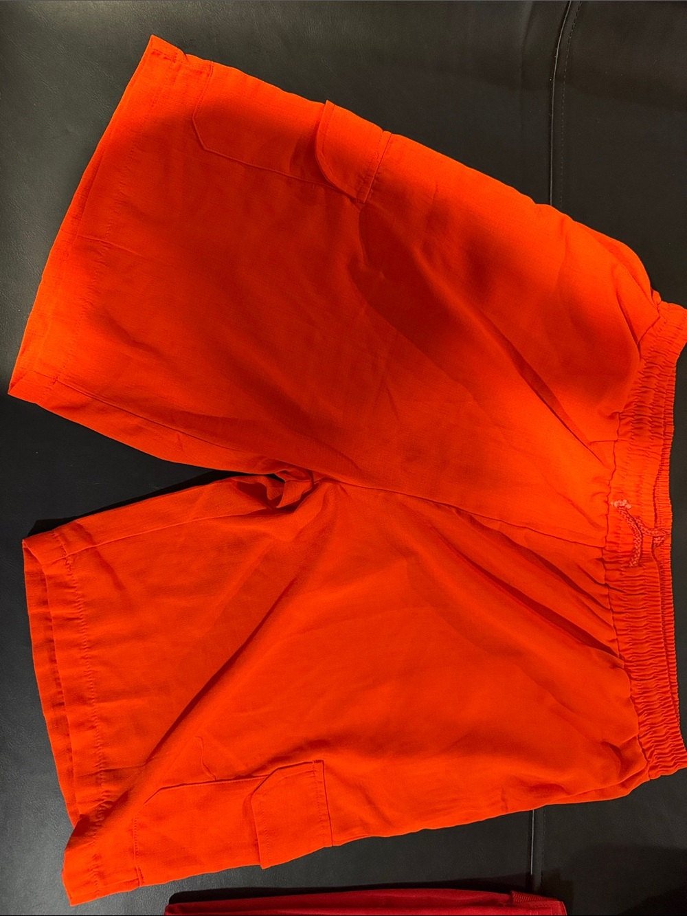 Men's Athletic Shorts - Bright Orange